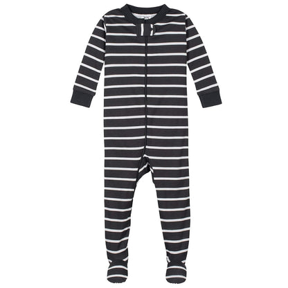 Gerber 4-Pack Footed Pajamas Durmientes para bebés y niños pequeños bebés niños