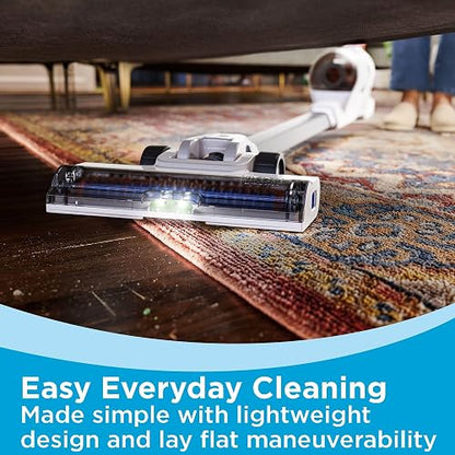 Black+Decker POWERSERIES+ Aspiradora inalámbrica de 16 V MAX con Luces LED de Piso, Ligera, multisuperficie, Blanco (BHFEA420J)