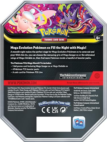 Pokmon Collectible Card Tcg: Mega Moonlit
