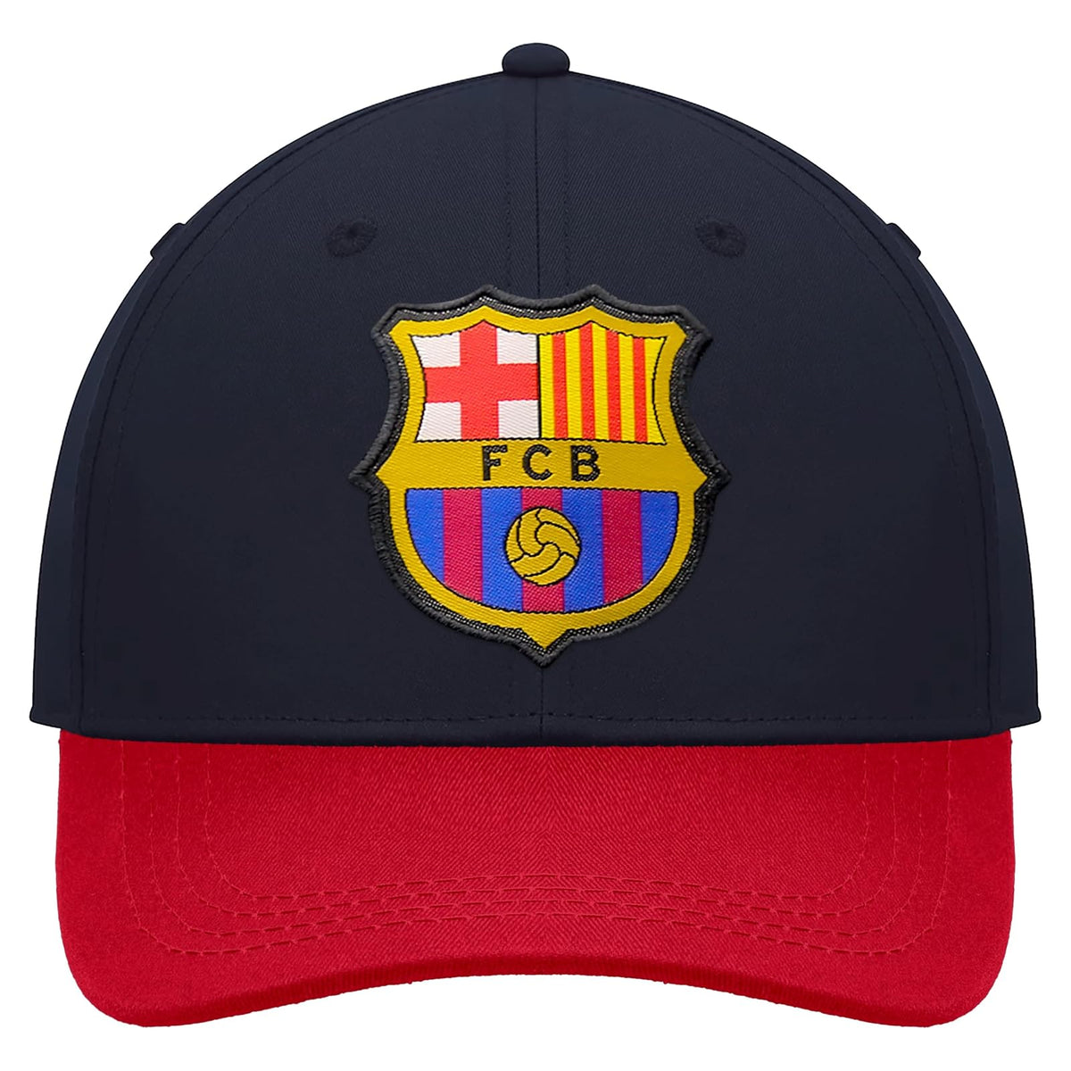Icon Sports Icon Sports Officially Licensed FC Barcelona Cap - Unisex Adult Tapa Unisex Adulto - Talla Única - 110_azul marino