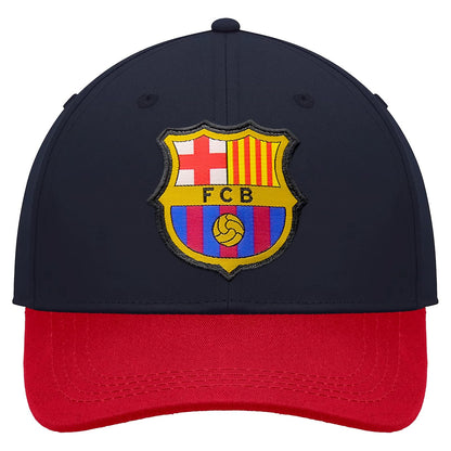 Icon Sports Icon Sports Officially Licensed FC Barcelona Cap - Unisex Adult Tapa Unisex Adulto - Talla Única - 110_azul marino