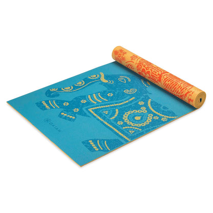 Gaiam Tapete de Yoga Reversible Extra Grueso Antideslizante - Elephant