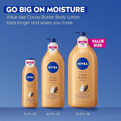 NIVEA Nivea Crema Corporal Humectante Con Cocoa, 1000 ml