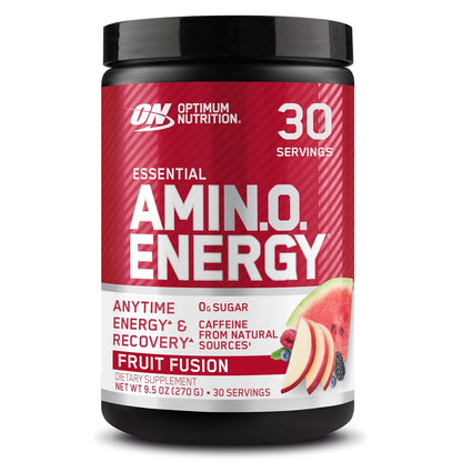Optimum Nutrition Amino Energy en Polvo, Sabores Surtidos, 270 g - Fruit Fusion - 270 gram
