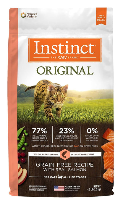 Instinct Original Alimento para Gato, Receta de Salmón 2kg