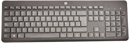 HP, Teclado Inalámbrico 230, En Español, Conexión Inalámbrica de 2,4 GHz, Negro (3L1E7AA)