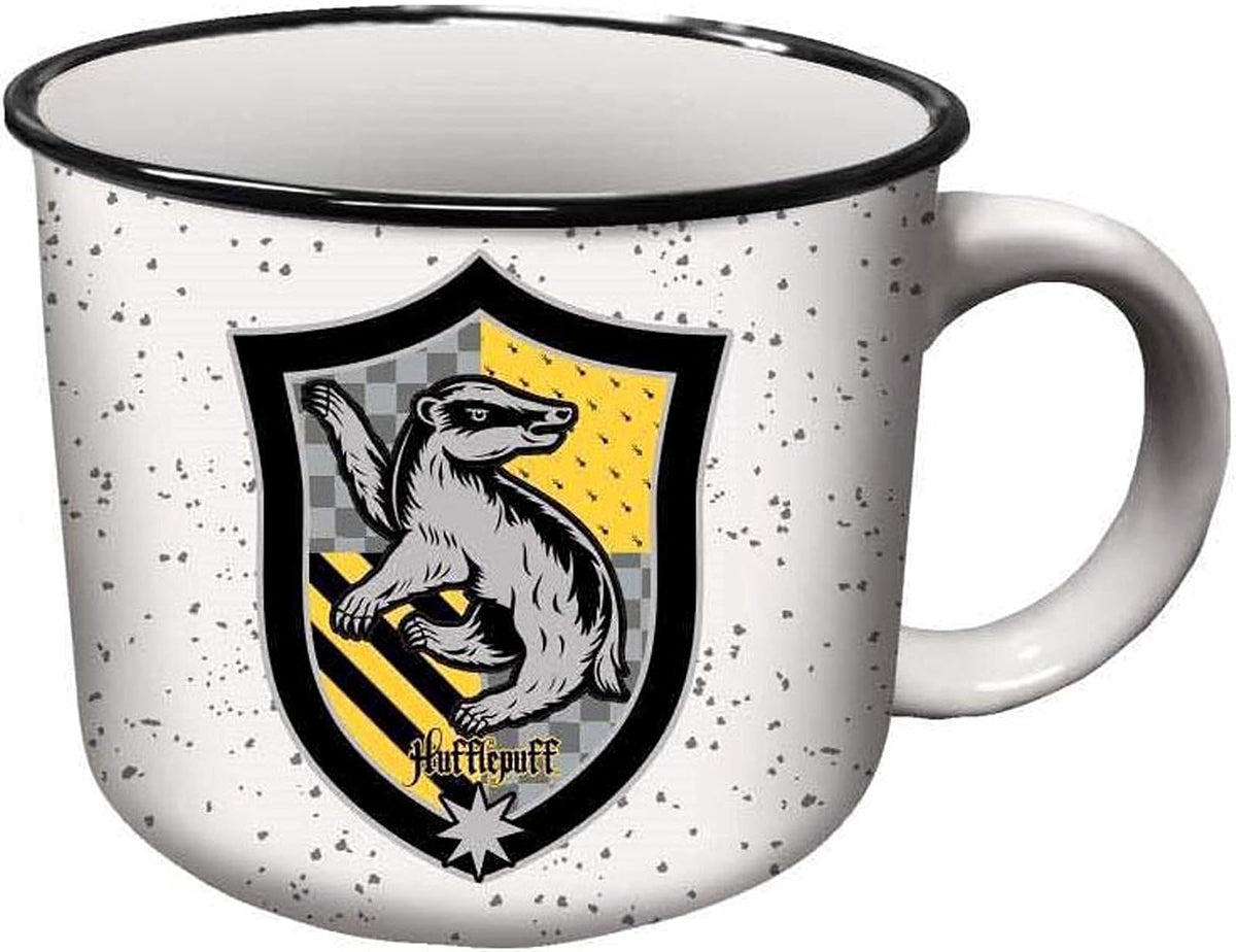 Spoontiques 21512 Hufflepuff - Tazas, 14 oz, color amarillo