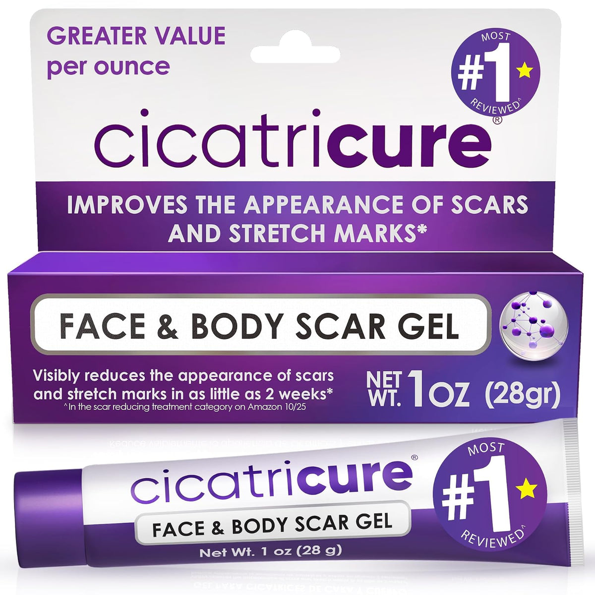 Cicatricure Scar Gel 1.0 oz