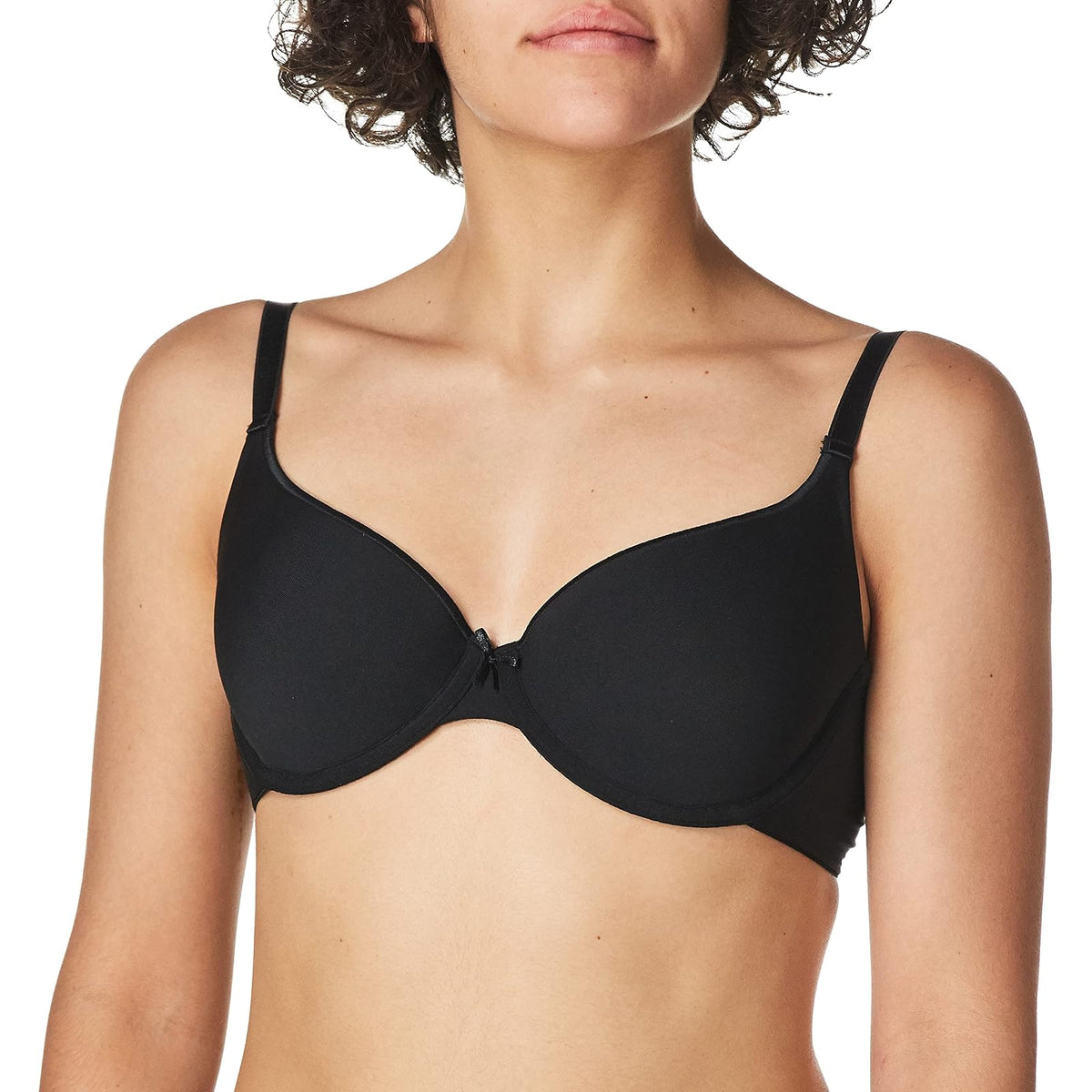 Hanes Brasier de Ajuste Perfecto Copas Preformadas Mujer - (36) 36B - Negro