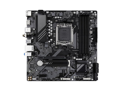GIGABYTE B650M D3HP AX (Rev. 1.0) AM5 LGA 1718 AMD B650 M-ATX DDR5, 2X PCIe 4.0 M.2, PCIe 4.0, USB 3.2 Gen2 Tipo-C, Wi-Fi 6E, LAN de 2.5GbE