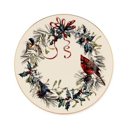 Lenox Winter Greetings Piezas de Vajilla Navideña de Porcelana - Plato de ensalada