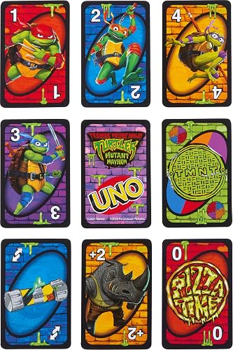 Mattel Games UNO - Juego de Cartas para niños y Noches Familiares, Fiestas, Viajes, Camping y más