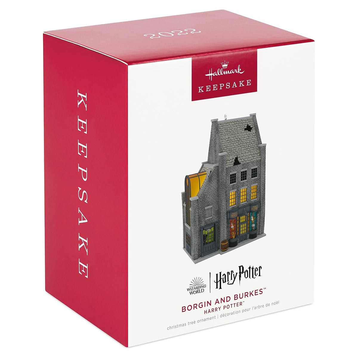 Hallmark - Adornos de Navidad de Recuerdo de Harry Potter Borgin y Burkes