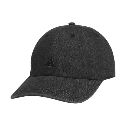 Adidas Saturday - Gorra Ajustable Relajada - Mezclilla negra - negro - Talla Única