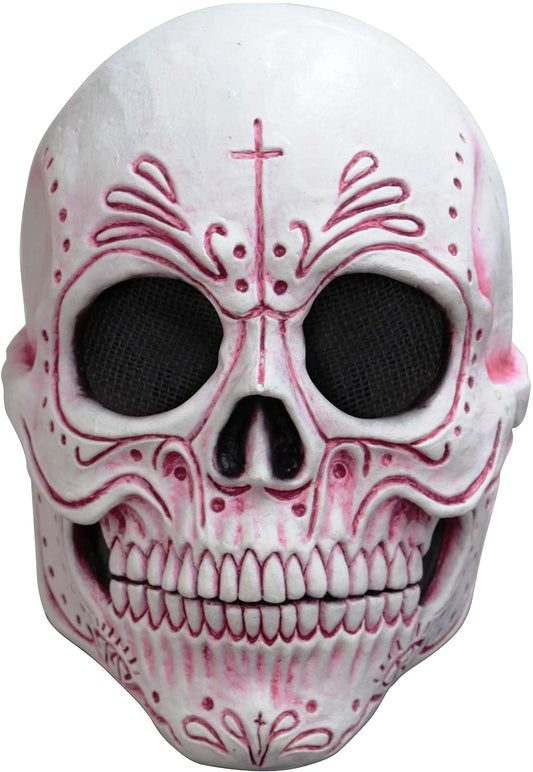 Máscara de Catrina Calavera Calaca de Día de Muertos de México Disfraz de Fiesta Mexicana
