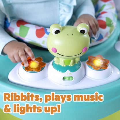 Bright Starts Bounce bounce baby 2-in-1 Activity Jumper & Table - Playful Pond, Paquete De 6120.0 Grams