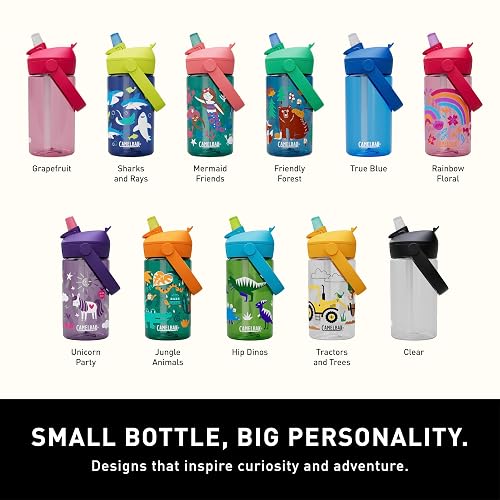CAMELBAK BOTELLA THRIVE FLIP STRAW KIDS 400ml UNICORN PARTY