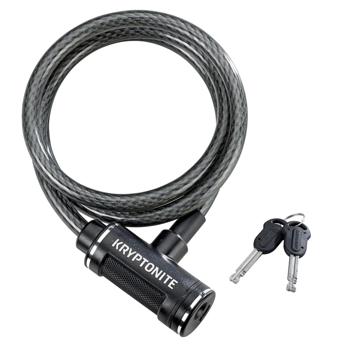 Kryptonite 000167 Cable Flexible de Acero con Led 180cm x 12mm
