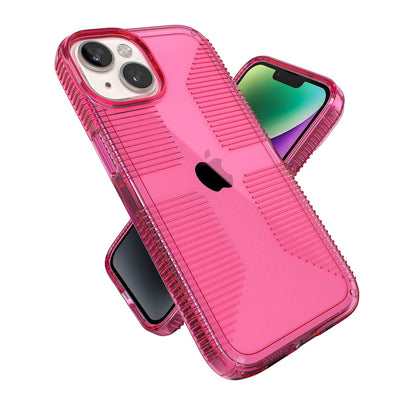 Speck - Funda transparente para iPhone 14 y iPhone 13, protección contra caídas, resistente a los arañazos y antiamarilleamiento, funda de doble capa para iPhone 14 y iPhone 13 modelo de 6.1 pulgadas,