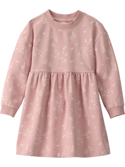Little Planet by Carter's Vestido de Bebé para niña, algodón orgánico - 3 Años - Conejitos rosados