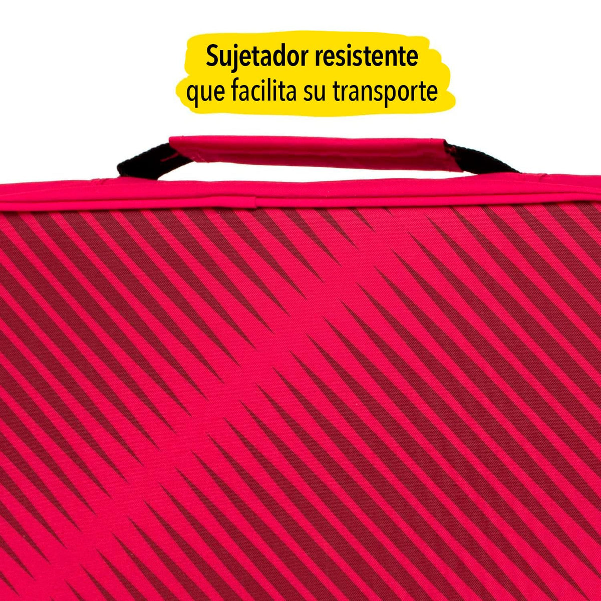 Five Star Carpeta de Tela con Cierre de 2" de 3 Argollas, Archivo Expandible y Organizador, Capacidad 380/880 Hojas. Rojo-Negro. 72538