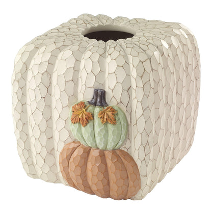 Avanti Linens - Funda de Caja de pañuelos, decoración del hogar Inspirada en el otoño (colección de Parches Agradecidos) - Cubierta de caja de pañuelos - Multicolor