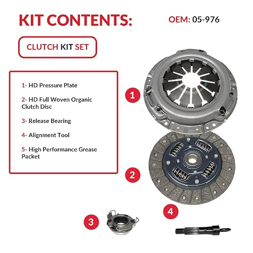 Southeastclutch 05-976 Kit de Embrague para Mitsubishi Attitude/Mirage 1.2L 2015-2021