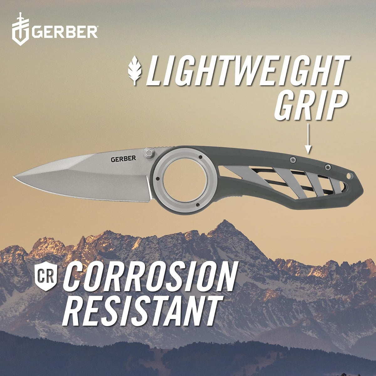 Gerber Gear Remix Cuchillo de bolsillo plegable, borde dentado