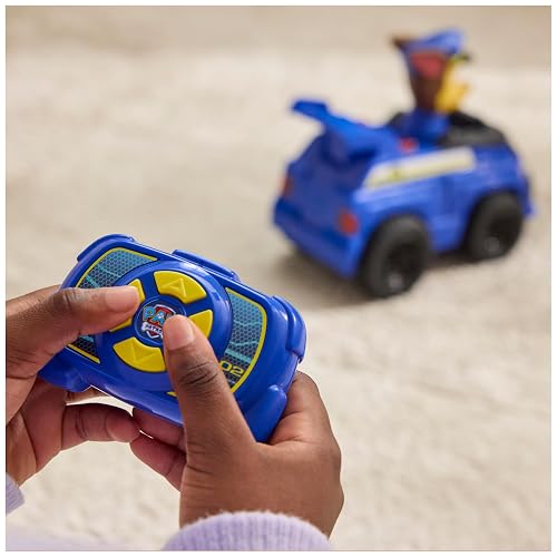 La patrulla canina, automóvil patrulla por control remoto de Chase, automóvil por control remoto con luces led y control fácil de manejar, juguetes de imitación para niños y niñas a partir de 3 años