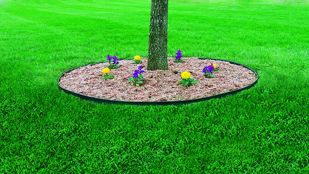 Dimex EdgePro Plastic Heavy Duty No-Dig Edging Kit, 100-Feet (3100-100C)