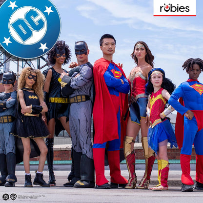 Rubies - Cinturón utilitario de Batman amarillo con equipo de murciélago