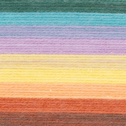 Lion Brand - Hilo ligero Mandala DK para tejer, ganchillo y manualidades, Doxy, 1 paquete, fibra acrílica autorayas para mantas de bebé, chales multicolor y cárdigans abigarrados
