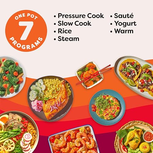 Instant Pot IP-DUO6, Olla de presión 7 en 1, Programable, capacidad para 24 tazas