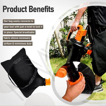 50026858 WGBAG500 Trivac Leaf Collection Bolsa para aspirador Worx Soplador