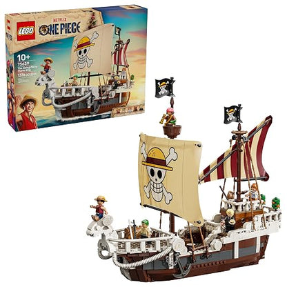 LEGO One Piece Barco Pirata Going Merry Set - Juguetes de Construcción para Niños y Niñas, Años 10+ - con 5 Minifiguras - Regalo para Cumpleaños - 75639