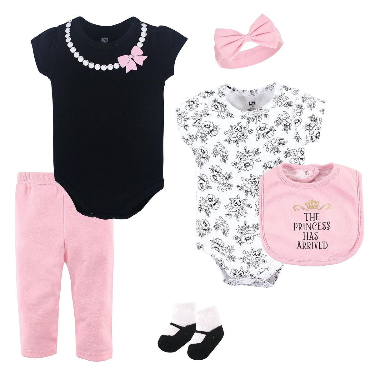 Hudson Baby - Juego de canastas Unisex de algodón para bebé