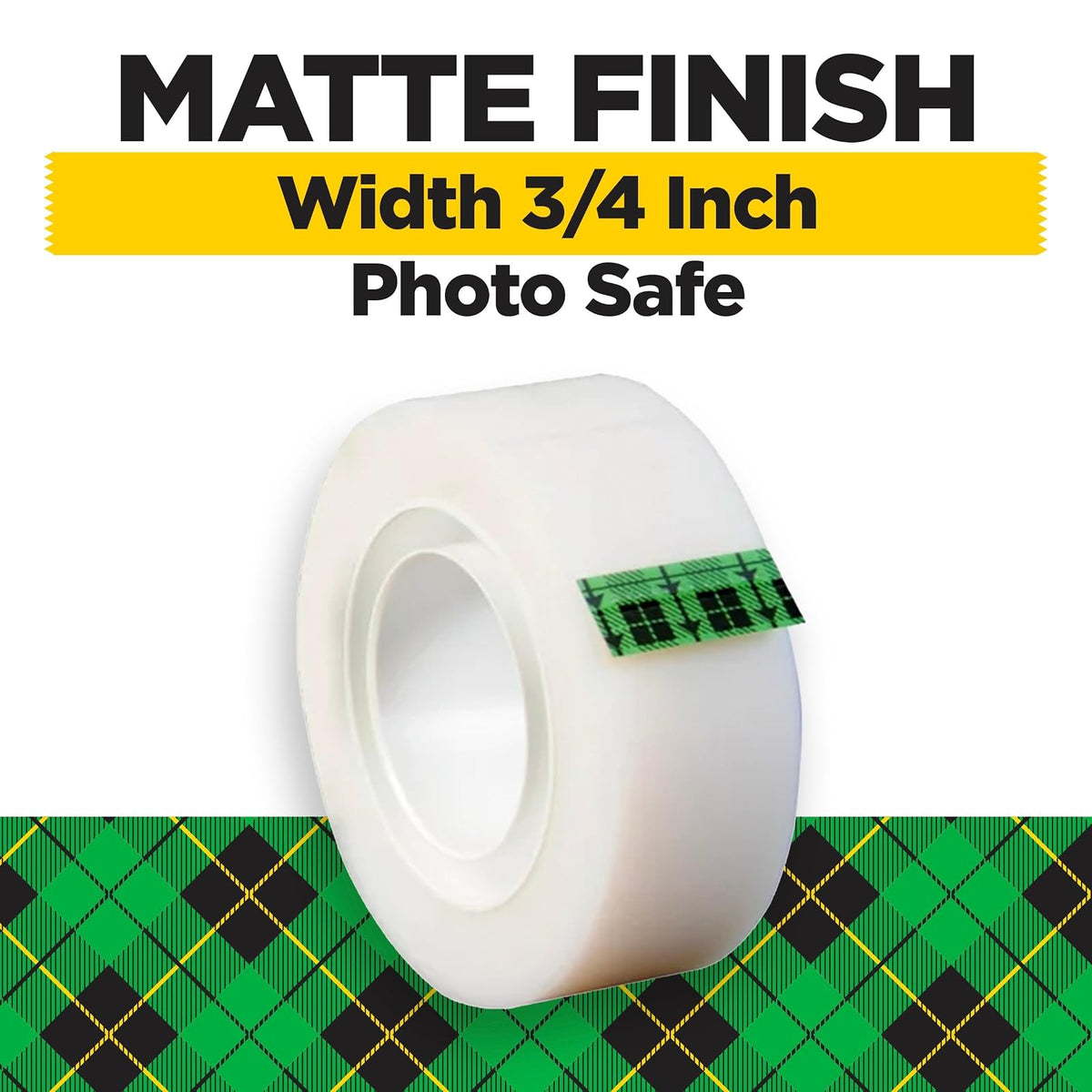 SCOTCH 3M Cinta Adhesiva Mágica Invisible 3 rollos de 19mm x 32.9m | Ideal para diferentes proyectos creativos, Acabado invisible, Escribe sobre ella, Para reparar etiquetar