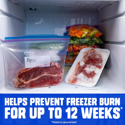 Ziploc Freezer Bag, Gallon Value Pack, 28-Count