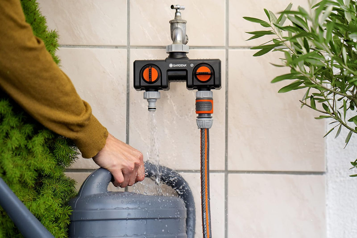 Gardena 38193 Dual Garden Hose Valve