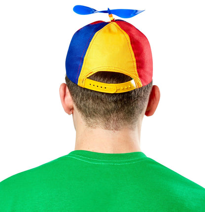 Forum Novelties unisex adult Classic Propeller Hat Costume Headwear, Multi, One Size US
