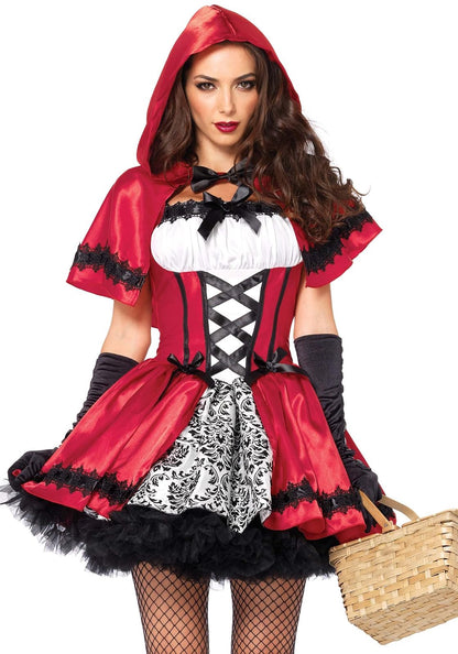 Leg Avenue Women's Gothic Red Riding Hood Costume