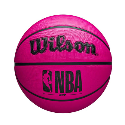 Wilson NBA DRV Balón de Baloncesto para Exteriores - Rosado - Size 6 - 28.5"