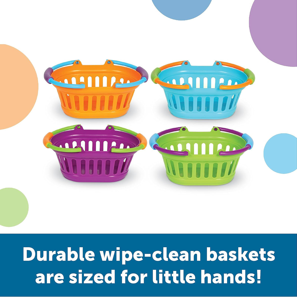 Learning Resources Juego New Sprouts Stack of Baskets