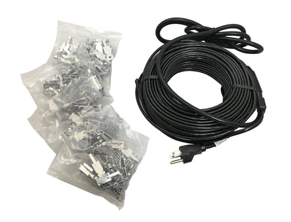Frost King rc160 160 x 120 x 7 'Automático eléctrico techo Kits de cable, color negro, 30.5 m, Negro - 30.5 m