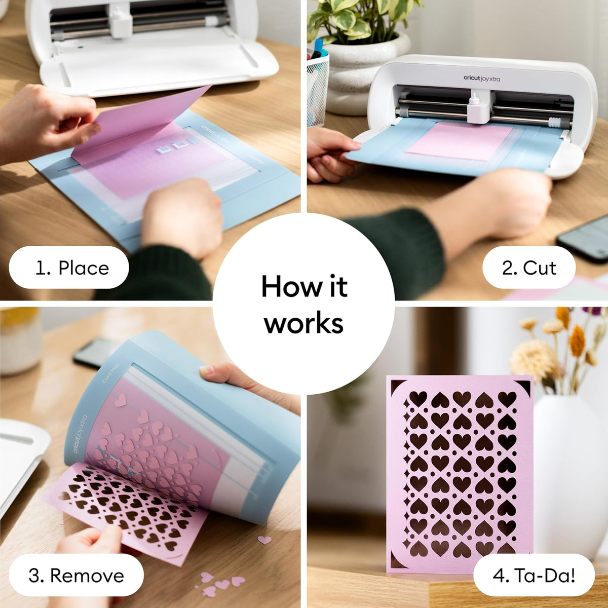 Cricut® Joy Xtra™ - Alfombrilla para tarjetas (3 unidades)