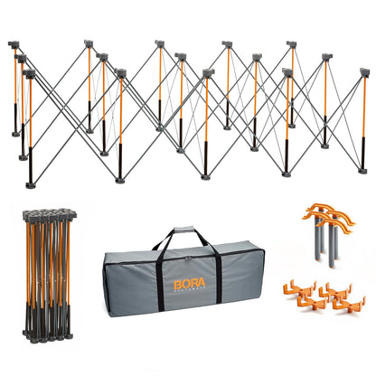 Bora CK15S 4ft x 8ft Unit, 4 X-Cups, 4 Quick Clamps, C/S Bag 15 struts, 4' x 8' - 4 x 8 feet
