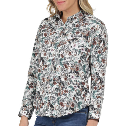 Lee, Blusa para Mujer, Corte Slim Fit, Línea Classic, Diseño Clásico, Ropa de Moda, Color Amarillo, Talla Chica