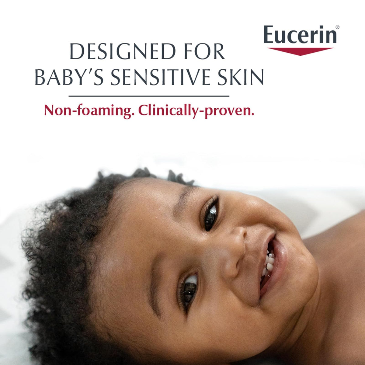 Eucerin Baby Eczema Relief Cream & Body Wash, Eczema Body Wash para bebés, botella de 13.5 onzas líquidas