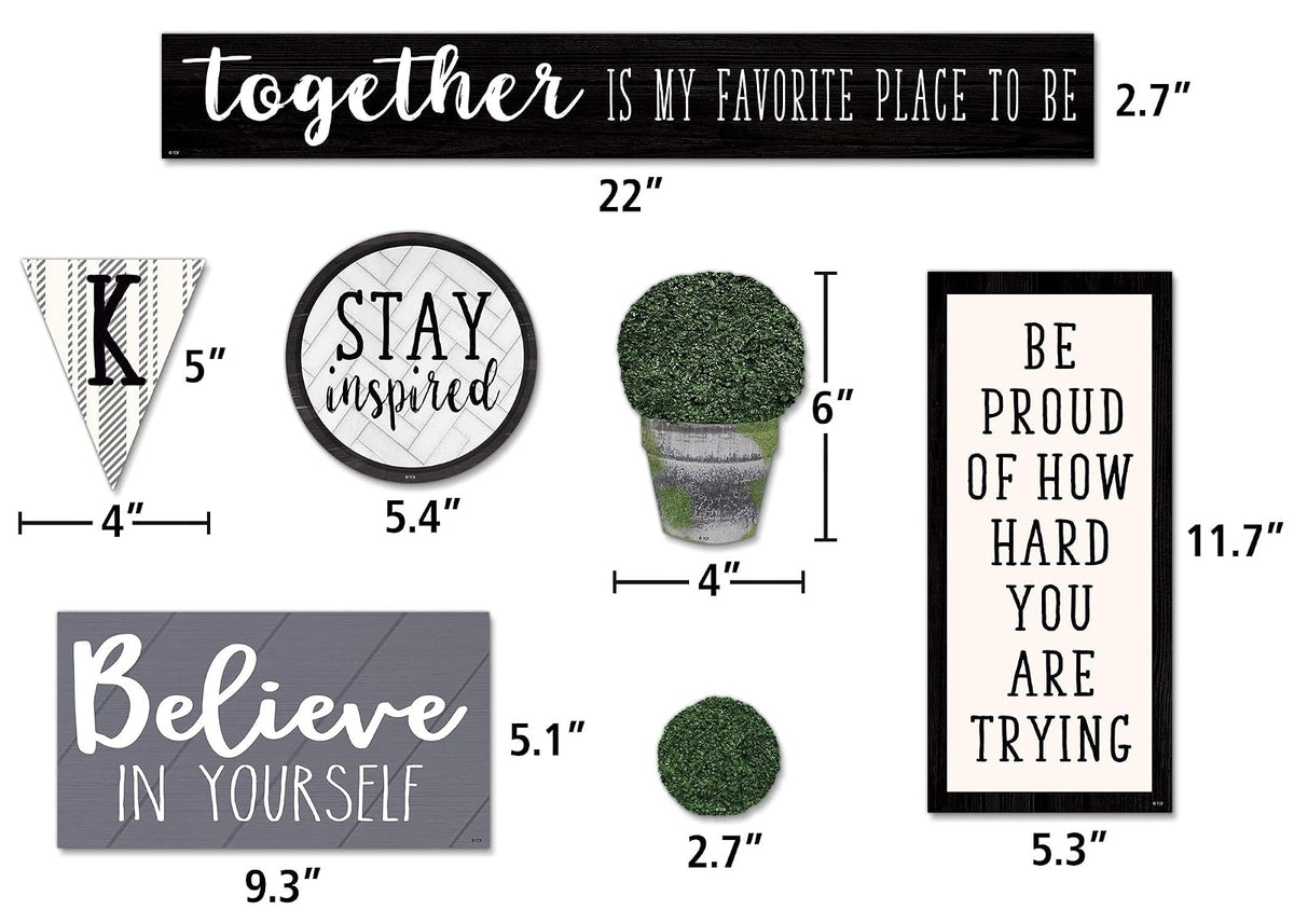 Modern Farmhouse Mini tablón de anuncios