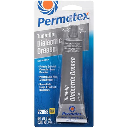 Permatex Grasa Dieléctrica, Transparente, 3 Oz